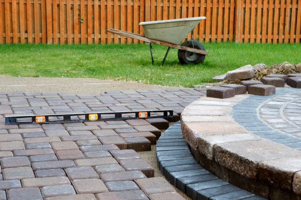Patio Brick Installation in San Rafael